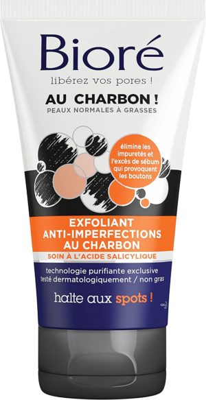 Bioré exfoliant charbon